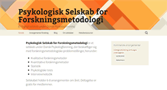 Desktop Screenshot of forskningsmetode.dk
